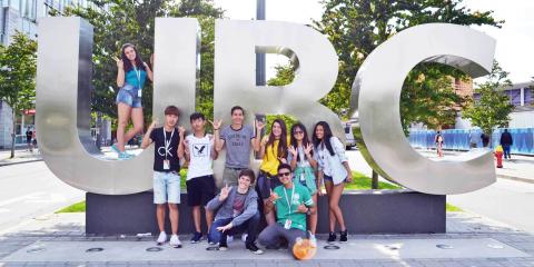 ESL Junior language courses UBC summer camp 10 17